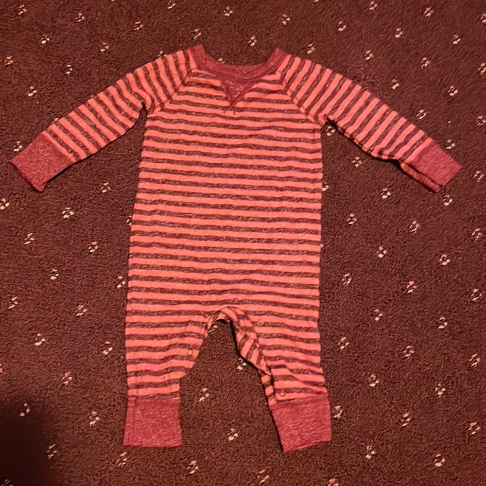 Striped jumpsuit